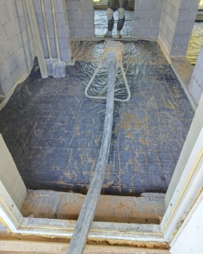 Installation-of-cement-sand-screed-private-house-Minsk1