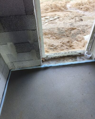 Installation-of-cement-sand-screed-private-house-Minsk11