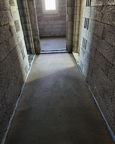 Installation-of-cement-sand-screed-private-house-Minsk12