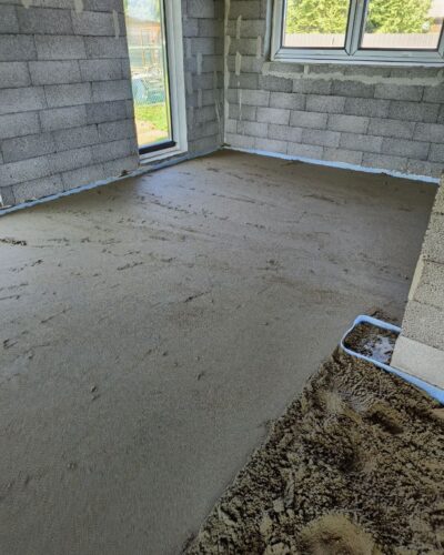 Installation-of-cement-sand-screed-private-house-Minsk4