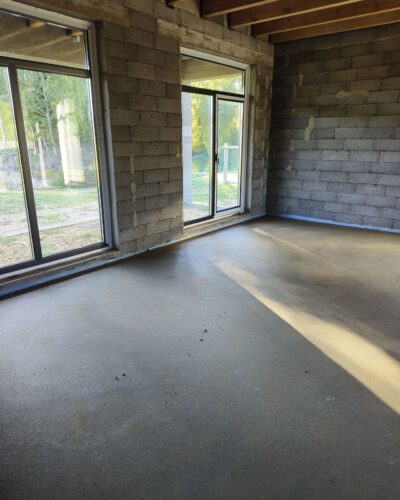 Installation-of-cement-sand-screed-private-house-Minsk7