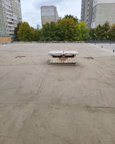 Roof screed Minsk shop south-west6